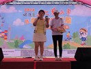 主持人鼓勵民眾踴躍採買花蓮農產品