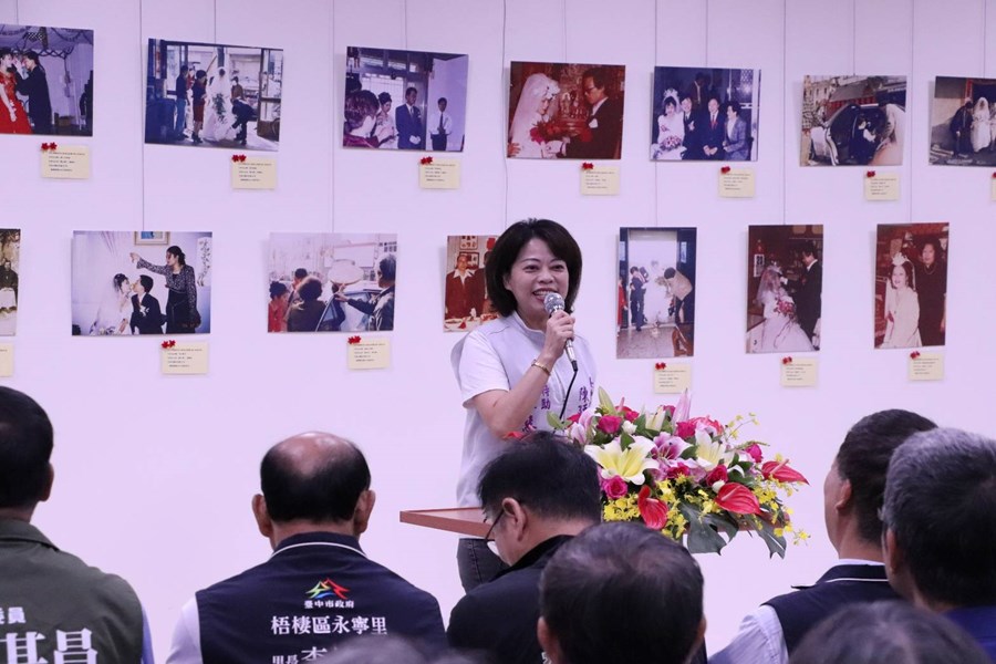 陳廷秀議員特助廖慧鳳致詞