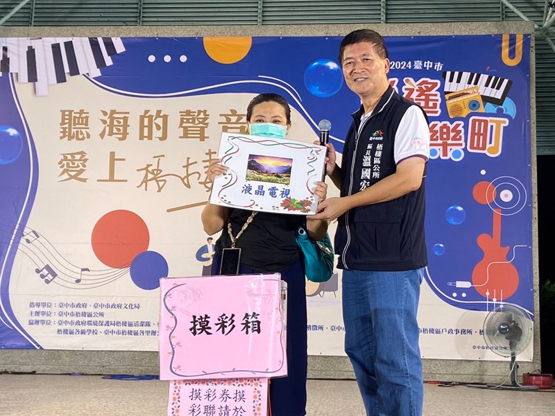 恭喜抽中電視機民眾