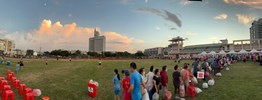 排隊等待資源回收兌換