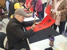 老師揮毫英姿5