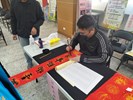 老師揮毫英姿8