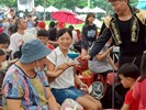 立體方程式特技~與現場民眾互動遊戲