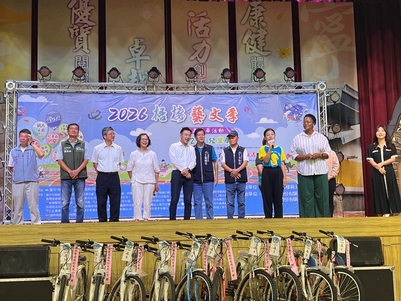 永寧國小代表帶來全英文歡迎與感謝詞
