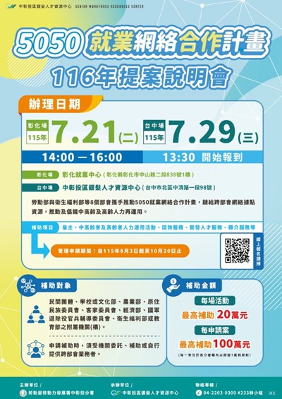 5050就業網路合作計畫