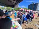 排隊入場的民眾